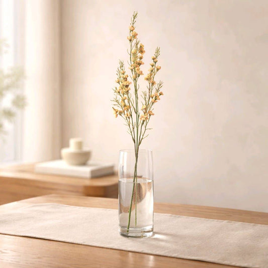 Yellow Wax Flower 44in