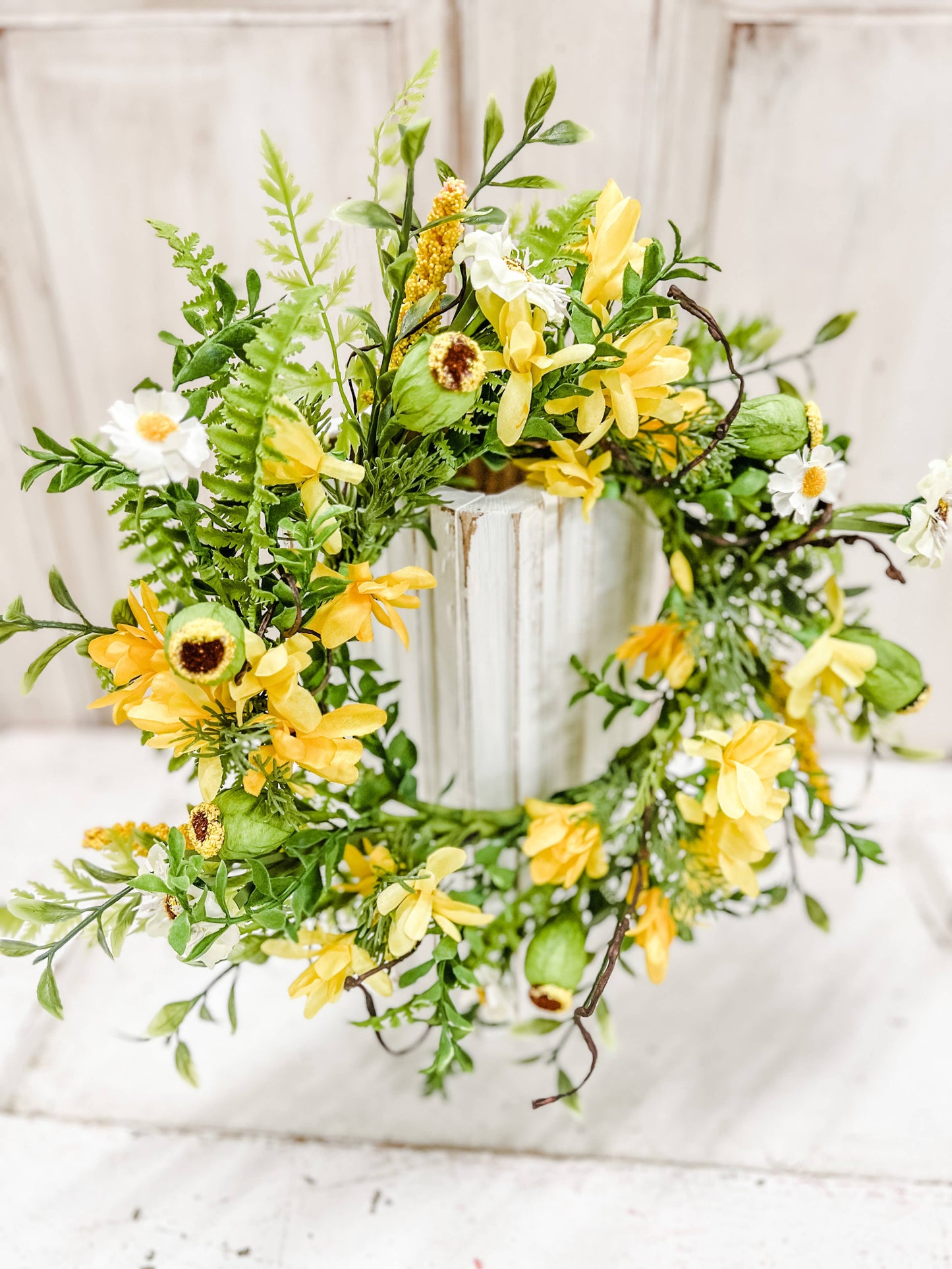 Summer Sunshine 6.5in Candle Ring