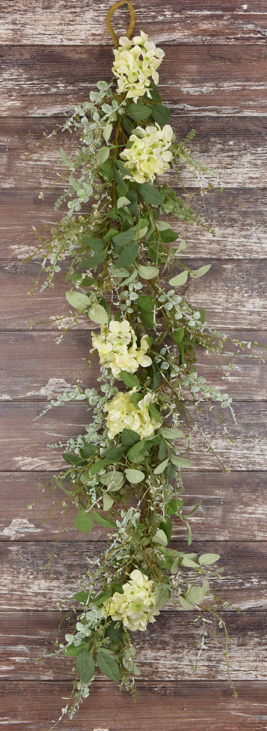Garden Hydrangia 4ft Garland