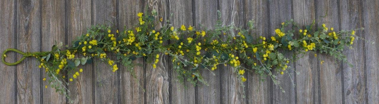 Buttercup Fields 4ft Garland